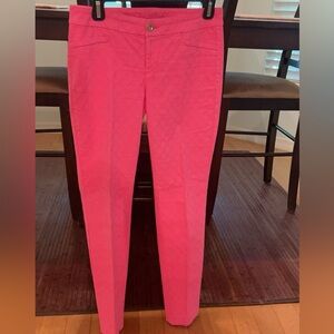 Lilly Pulitzer Kelly pants.